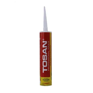 چسب سیلیکونی توسن مدل T100XT حجم 280 میلی لیتر بسته 24 عددی