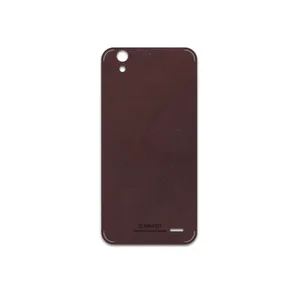 MAHOOT Matte-Dark-Brown-Leather Cover Sticker for Huawei Ascend G630
