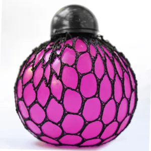 stress ball black mesh bright color