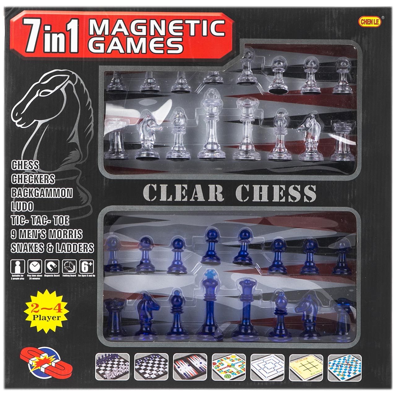 بازی فکری مدل 7In1 Magnetiic Game