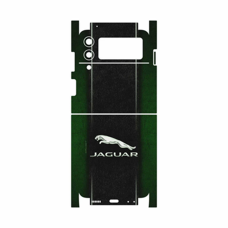 برچسب پوششی ماهوت مدل Jaguar-Cars-FullSkin مناسب برای گوشی موبایل سامسونگ Galaxy Z Flip3 5G