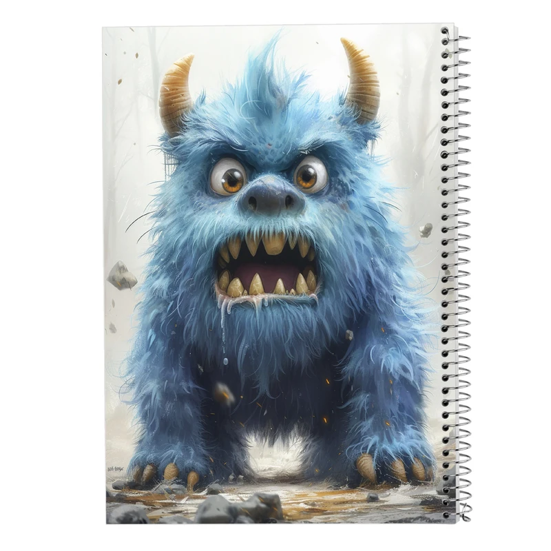 دفتر مشق 50 برگ مدوپد مدل هیولای فانتزی کد DF16768