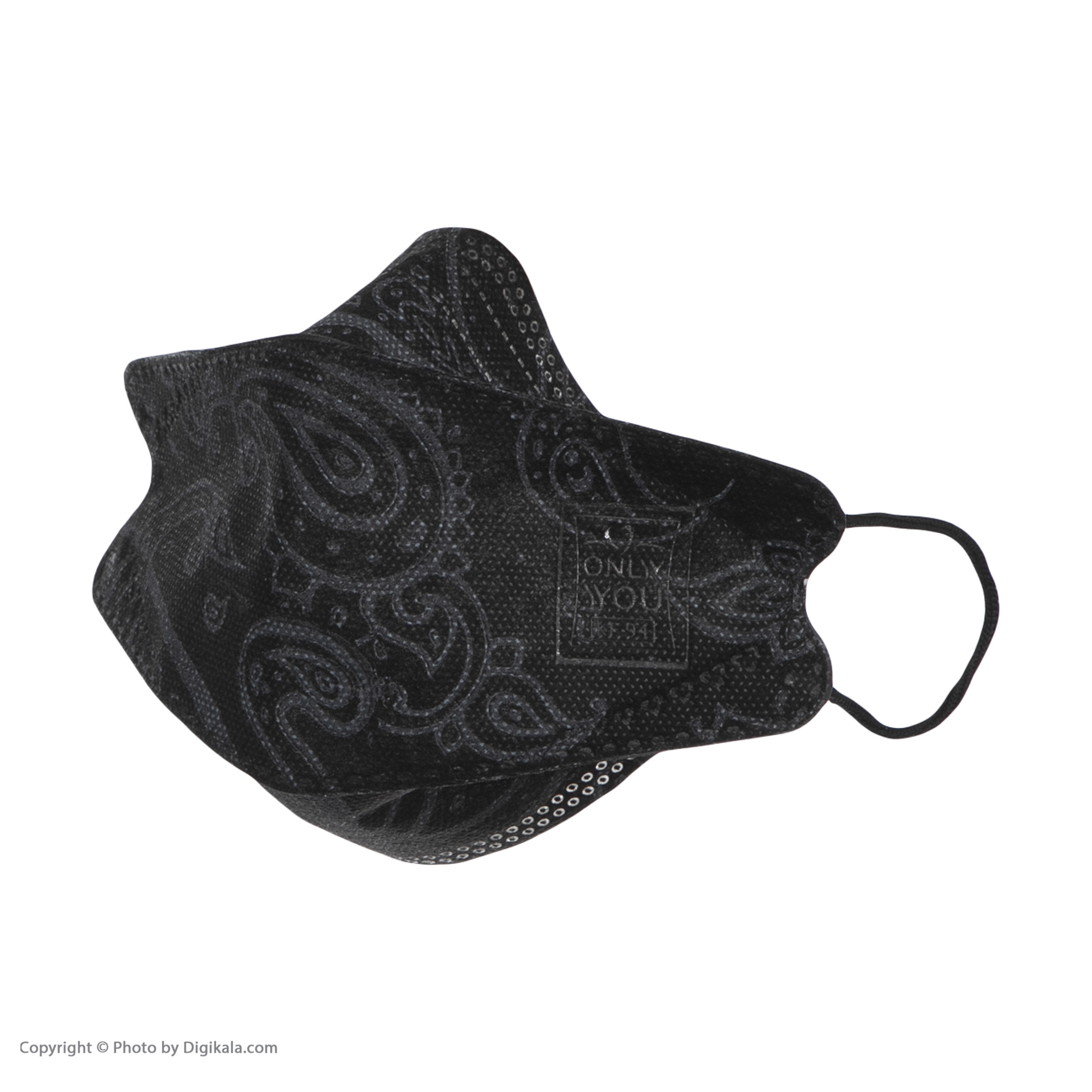 ماسک تنفسی اونلی یو مدل سه بعدی PSLblk 530 بسته 25 عددی