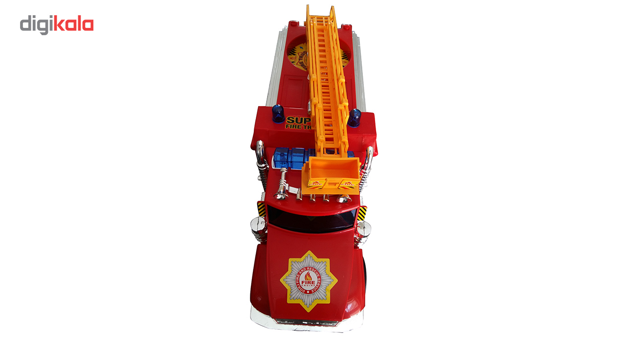 ماشین آتش نشانی قدرتی مدل نردبان دار