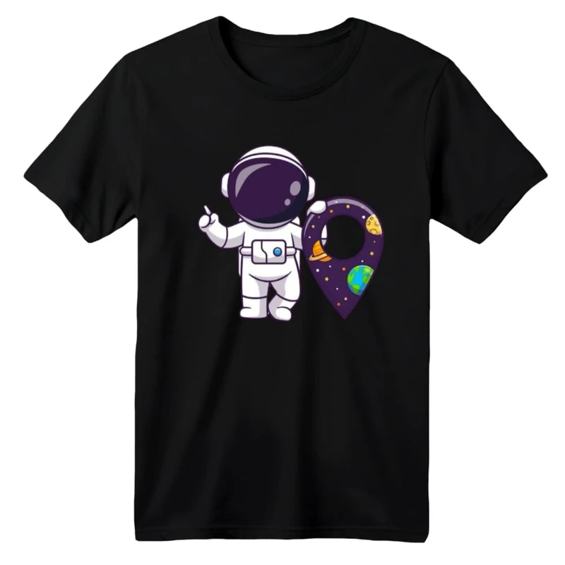 تی شرت آستین کوتاه بچگانه مدل فضانورد کد ۸