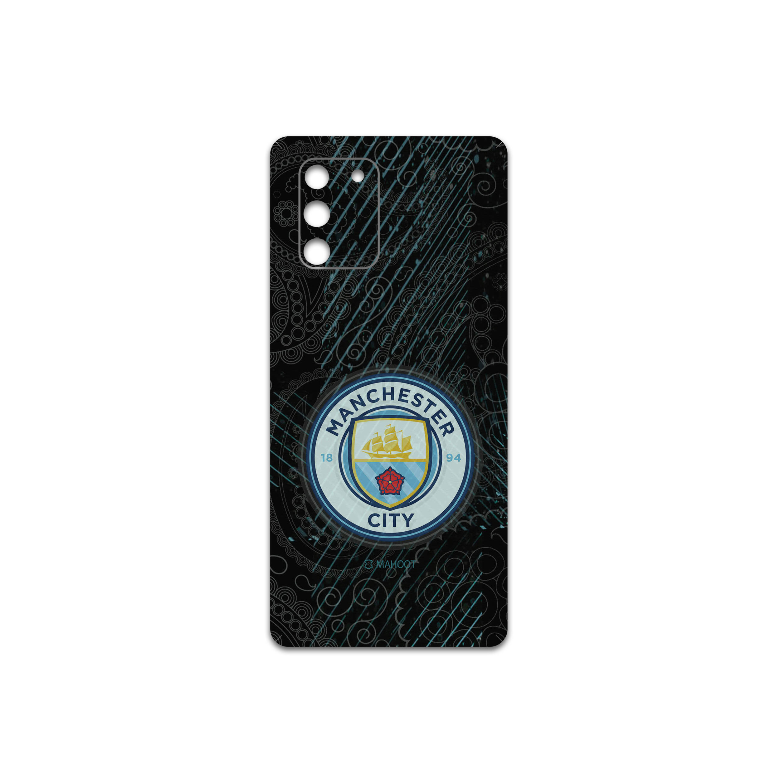 برچسب پوششی ماهوت مدل Manchester-City مناسب برای گوشی موبایل سامسونگ Galaxy S10 Lite