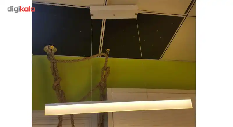 لوسترسقفی مدرن خطی ماد1طبقه کدT80