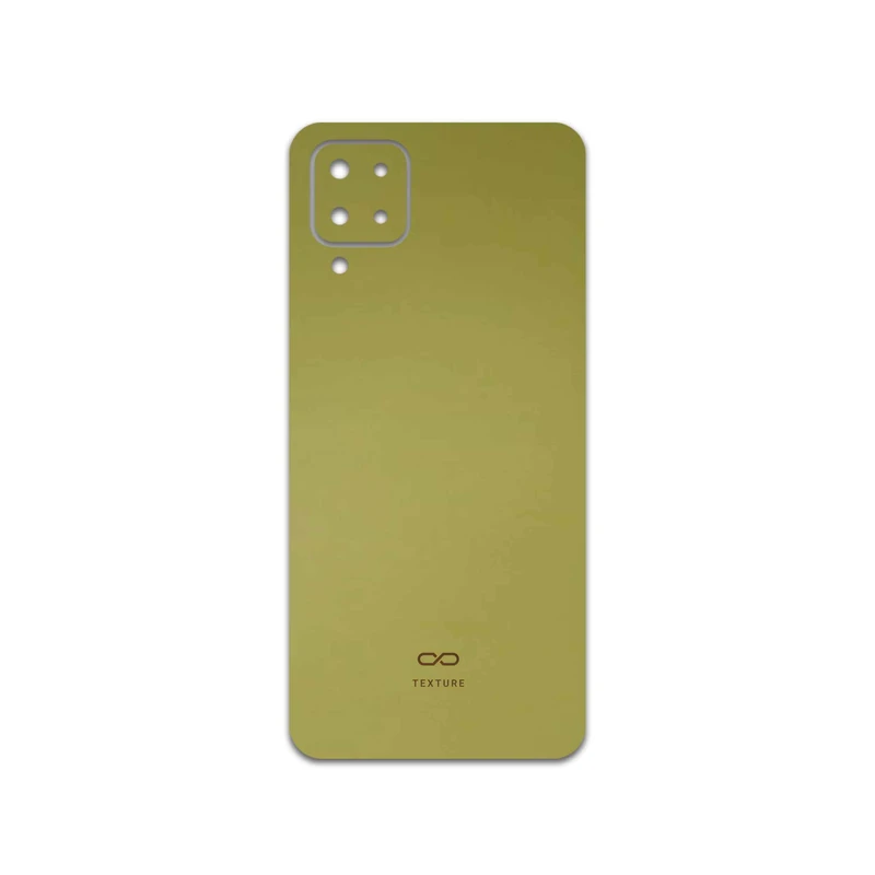 برچسب پوششی ماهوت مدل Matte-Gold مناسب برای گوشی موبایل سامسونگ Galaxy F12