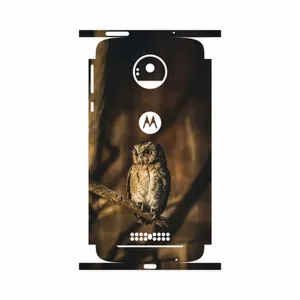 MAHOOT Owl-FullSkin Cover Sticker for Motorola Moto Z