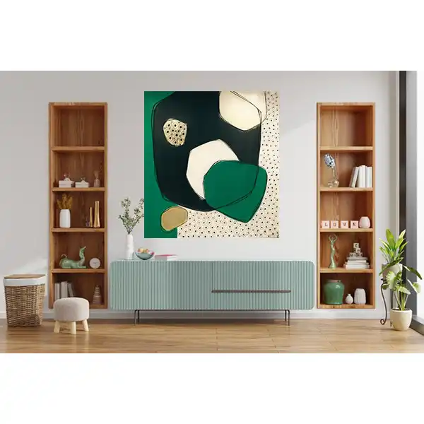 تابلو نقاشی اکرلیک مدل انتزاعی