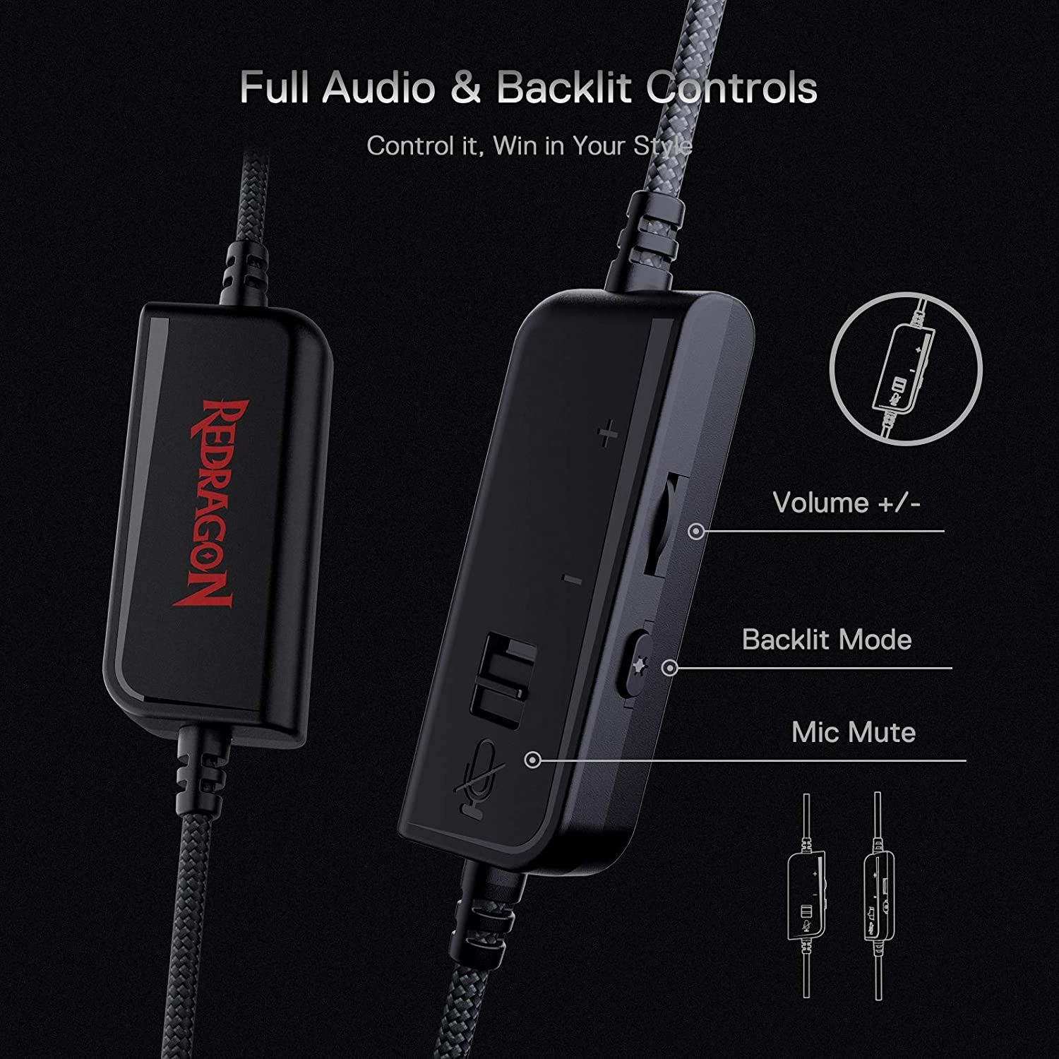 هدست مخصوص بازی ردراگون مدل Pandora H350 -  - 9