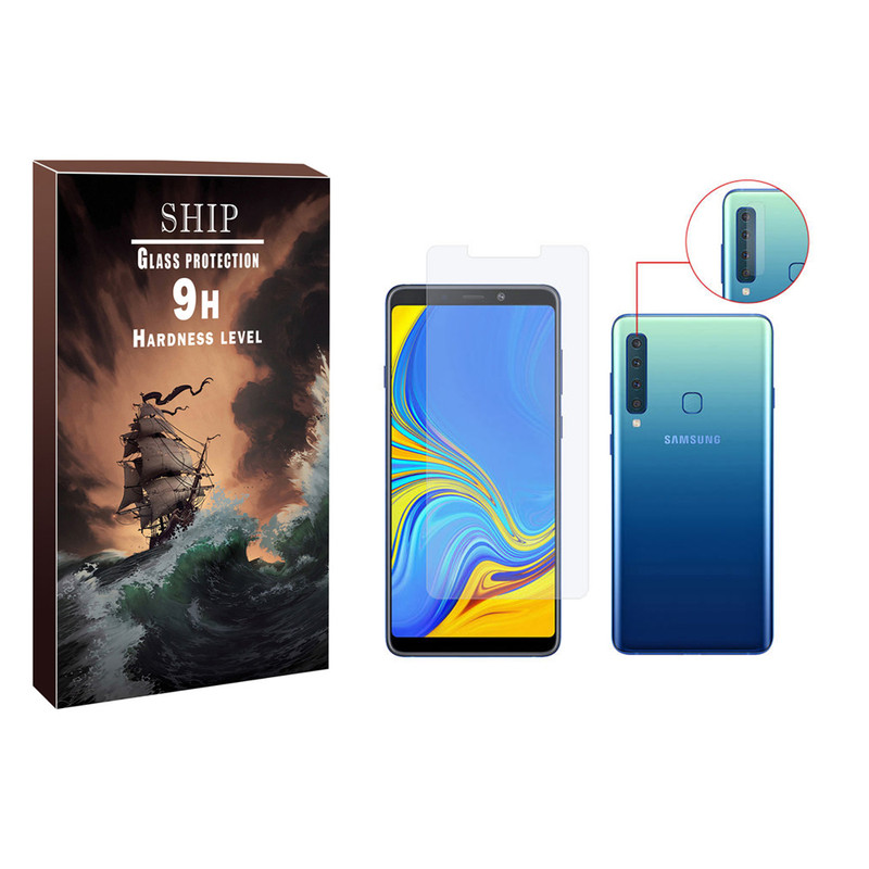  محافظ صفحه نمایش شیپ مدل SDHP-01 مناسب برای گوشی موبایل سامسونگ Galaxy A9 2018 به همراه محافظ لنز