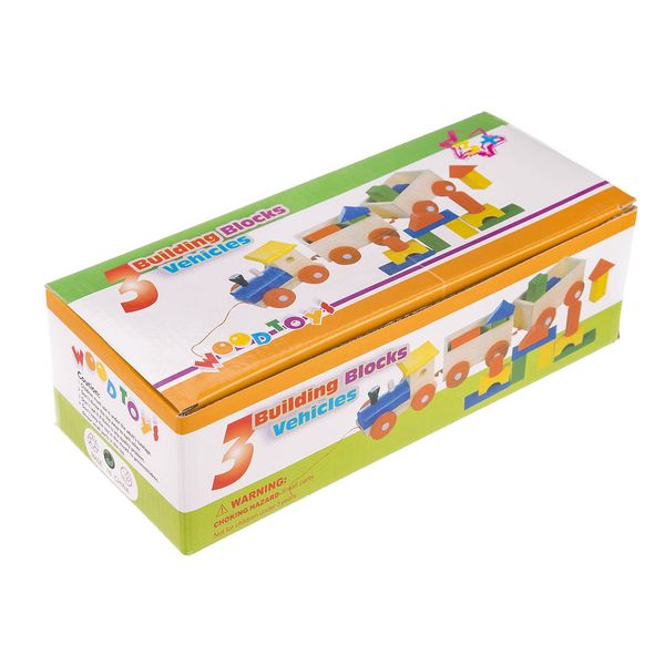 قطار اسباب بازی مدل Wood Toys