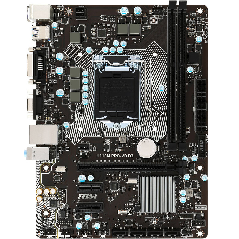 مادربرد ام اس آی مدل H110M PRO-VD D3