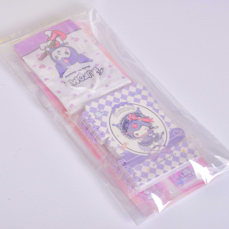 بسته لوازم تحریر مدل کرومی و ملودی مجموعه 3 عددی