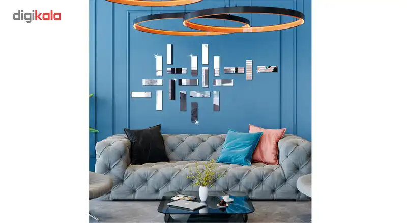 آینه پلکسی گلس پدیده شاپ طرح آجر