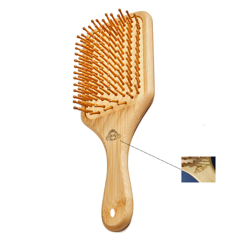 برس مو آر ام مدل چوبی کد Lara7