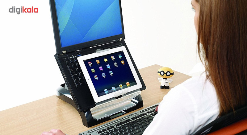 استند لپ تاپ فلوز مدل Smart Suites Multimedia Workstation 80248 مناسب برای لپ تاپ 17 اینچی