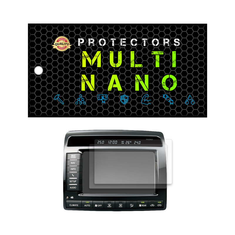 محافظ صفحه نمایش مانیتور خودرو مولتی نانو مدل مات کد CR-S2NM مناسب برای تویوتا Land Cruse 2008 بسته دو عددی