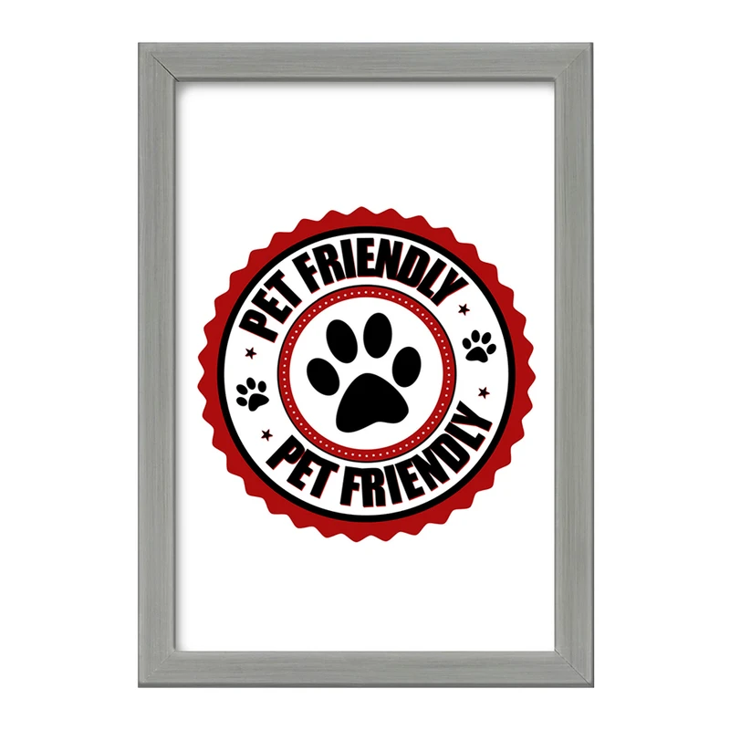 تابلو خندالو طرح حمایت از حیوانات کد 27365