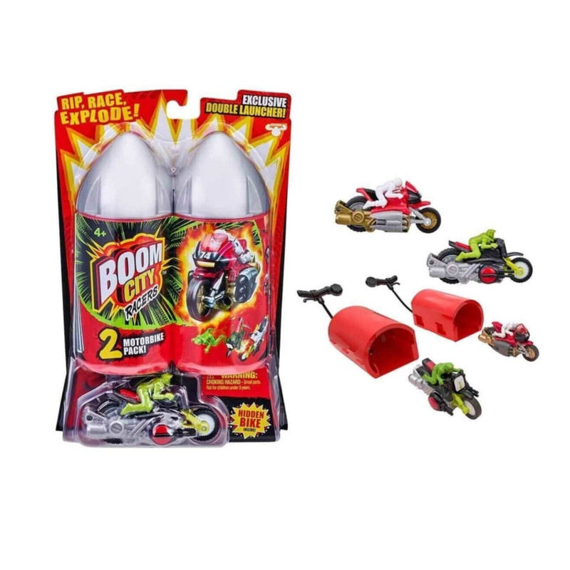 موتور بازی جیوچی پرزیوزی مدل Boom City Racers Motorcycle کد BMC06000 مجموعه 2 عددی موتور بازی جیوچی پرزیوزی مدل Boom City Racers Motorcycle کد BMC06000 مجموعه 2 عددی
