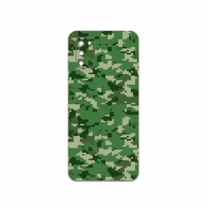 MAHOOT Army-Green-Pixel Cover Sticker for Samsung Galaxy A03S