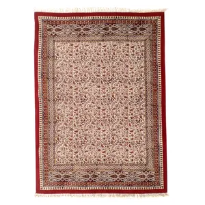 سفره قلمکار طرح درهم بادامی مدل 222 سایز 100 × 150 سانتی متر