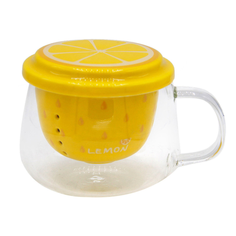 لیوان دمنوش طرح لیمو مدل LS2993