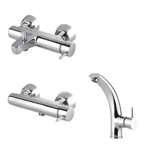 ست شیرآلات ادرینا مدل کارن مجموعه سه عددی