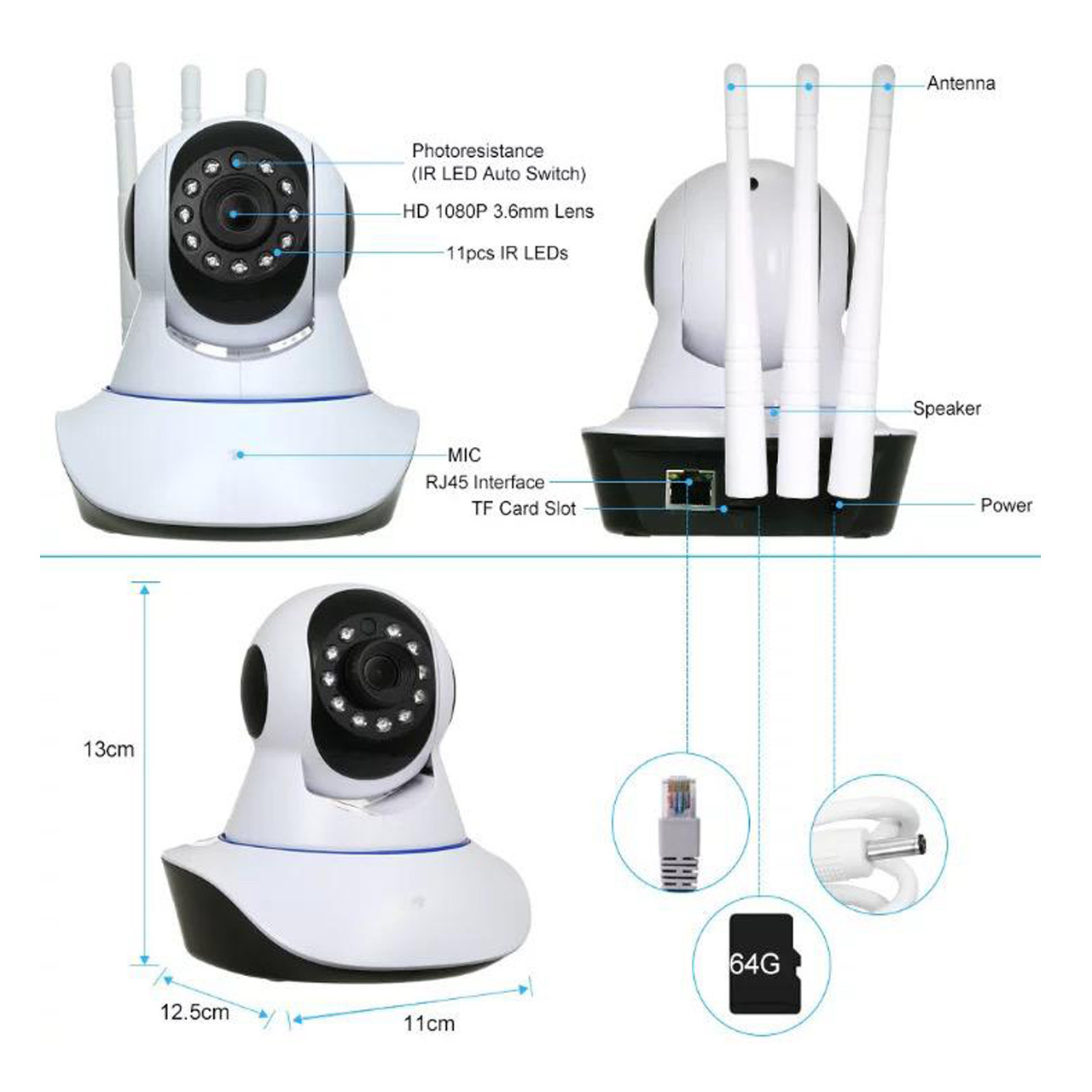 سیستم دزدگیر سیم کارتی کیو وای اچ مدل NH-550