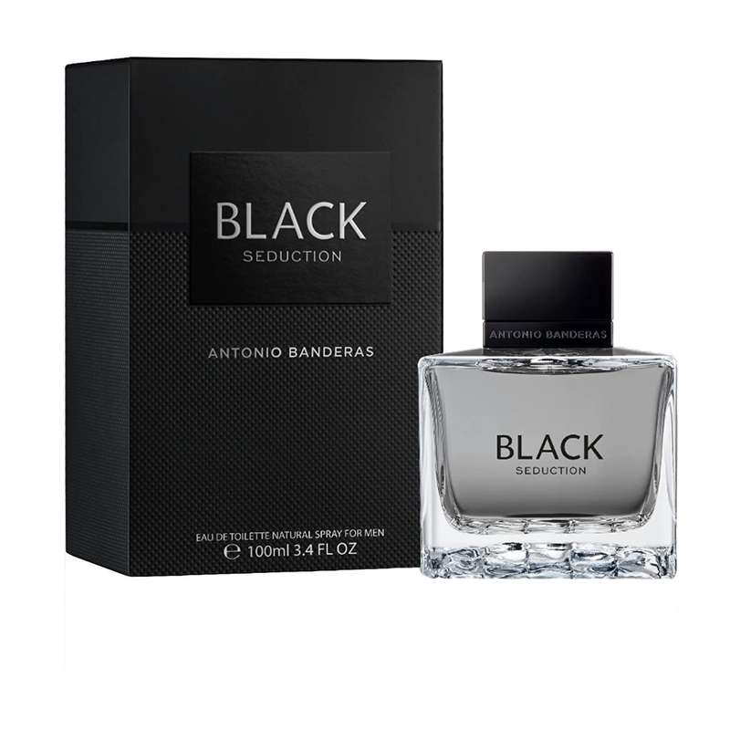 ادو تویلت مردانه آنتونیو باندراس مدل Black Seduction حجم 100 میلی لیتر