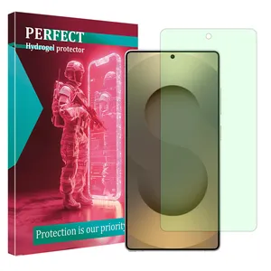 Perfect Hydrogel model anti green Screen Protector for Samsung Galaxy S25 Ultra mobile phone