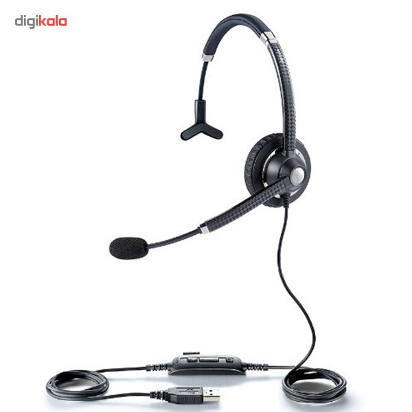 هدست با سیم تک گوشی USB مدل Voice 750