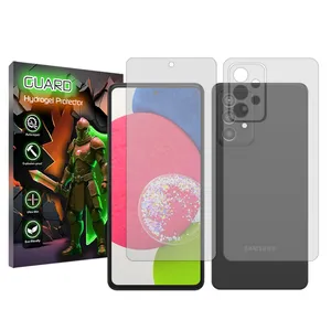 Guard Tough model transparent screen protector suitable for Samsung Galaxy A52s 5G mobile phone along with the back protector