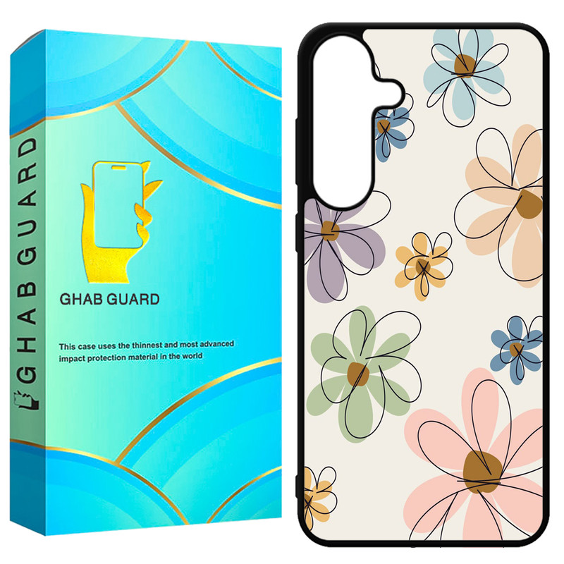 کاور قاب گارد طرح گل مدل GCHPS24 مناسب برای گوشی موبایل سامسونگ Galaxy S24