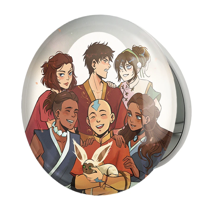 آینه جیبی خندالو طرح انیمه آواتار Avatar مدل تاشو کد 10064 