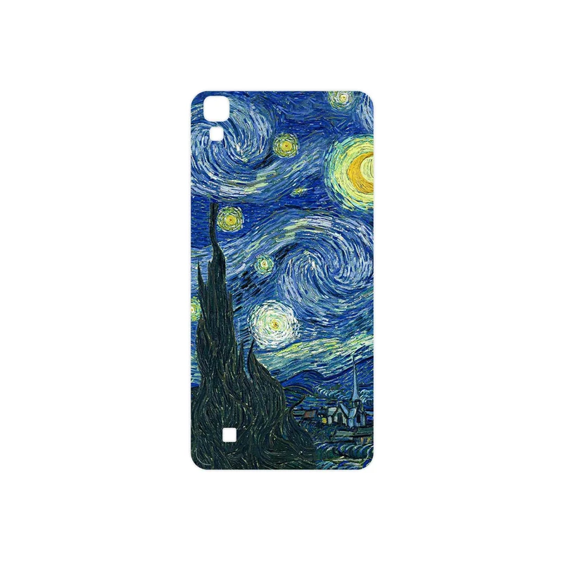 برچسب پوششی ماهوت مدل The Starry Night of van Gogh مناسب برای گوشی موبایل ال جی X Power