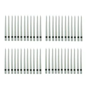 شمع قلمی آلفا کد 30 بسته 48 عددی