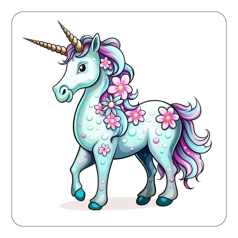 مگنت کاکتی طرح اسب تک شاخ و یونیکورن مدل mp29752