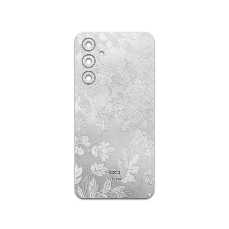 برچسب پوششی ماهوت مدل Silver-Wildflower مناسب برای گوشی موبایل سامسونگ Galaxy A54