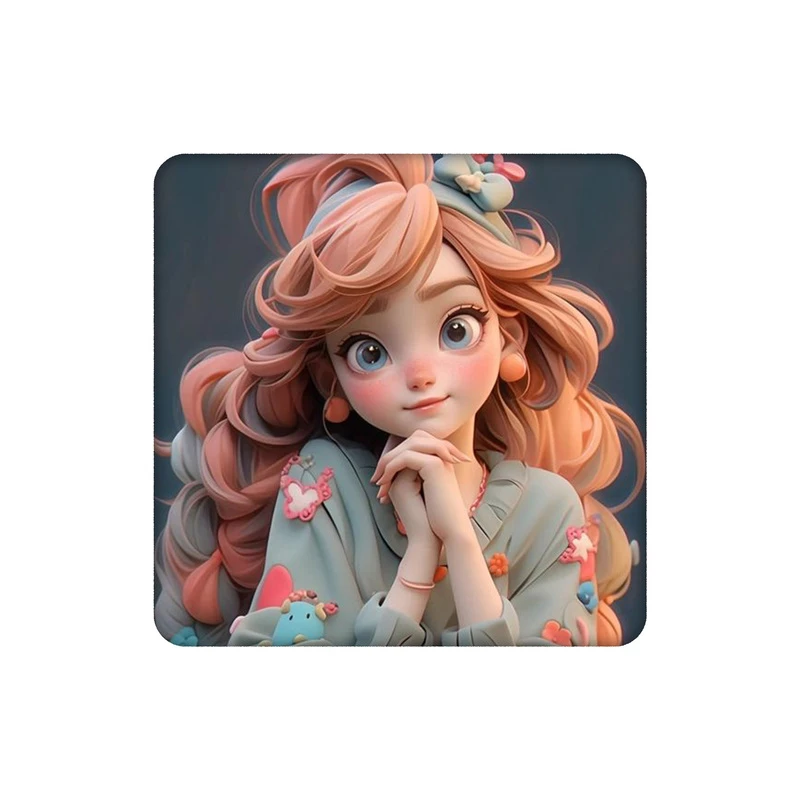 زیرلیوانی طرح دختر امیدوار کد 0545024