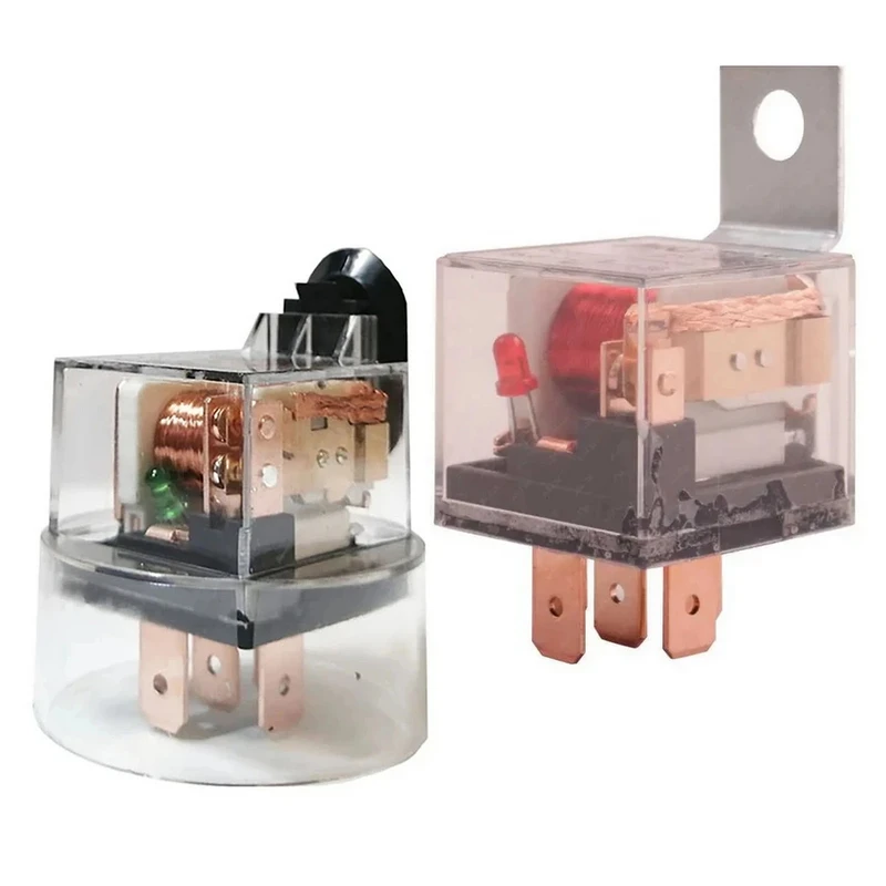  رله فن کلاهدار به همراه رله بوق 5 فیش مدل TMT820YST_12 مناسب برای پژو 405 مجموعه دو عددی