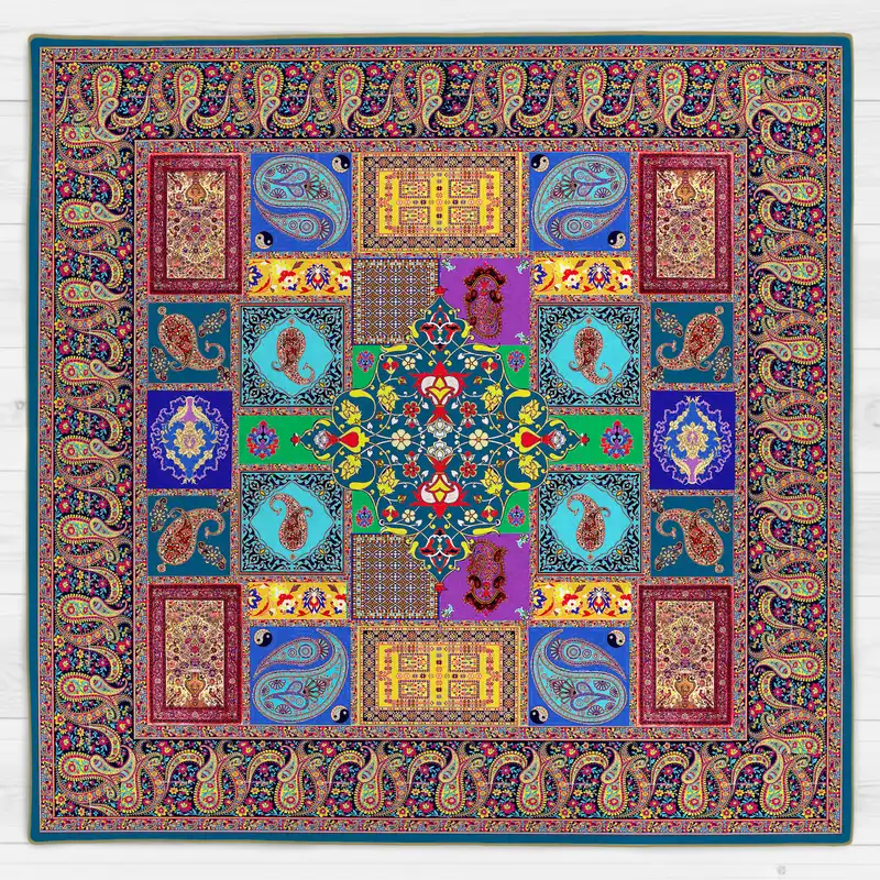 رومیزی طرح ترمه کد 9275.2