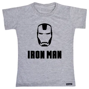 تی شرت آستین کوتاه دخترانه 27 مدل Iron Man کد MH963