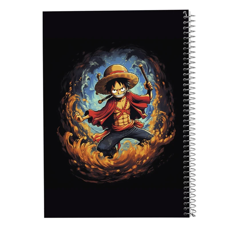 دفتر مشق 100 برگ مدوپد مدل وان پیس One Piece کد DF10729