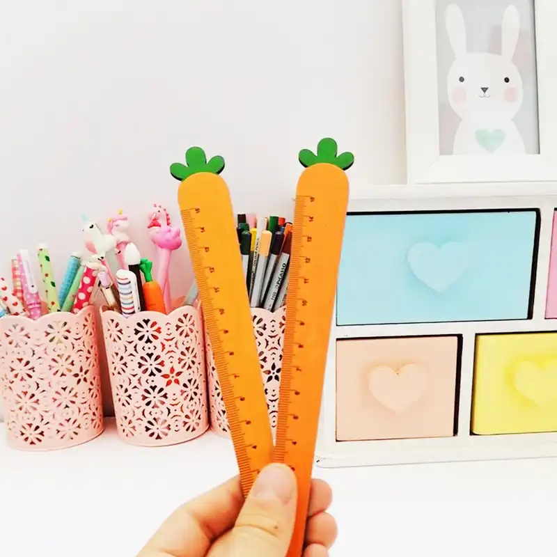 خط کش 15 سانتیمتری مدل هویجی کد g0lsa01