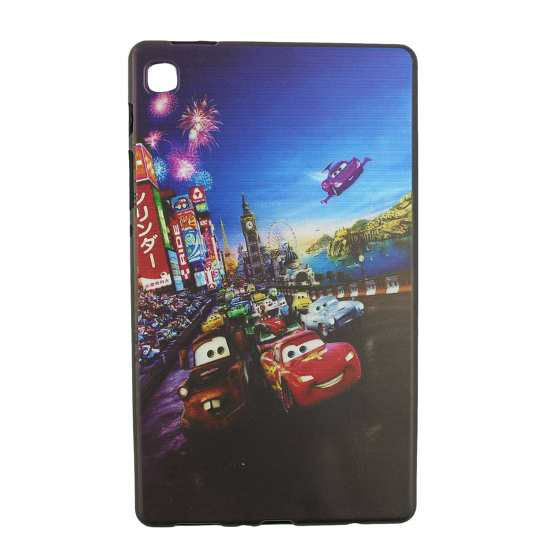 کاور مدل ماشین ها مناسب برای تبلت سامسونگ Galaxy Tab A7 / T505 