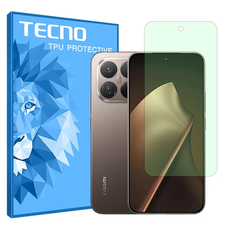 محافظ صفحه نمایش آنتی گرین تکنو مدل هیدروژلی مناسب برای گوشی موبایل شیائومی 15T Pro