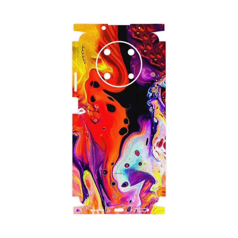 برچسب پوششی ماهوت مدل Abstract Oil Art-FullSkin مناسب برای گوشی موبایل هوآوی Nova Y90