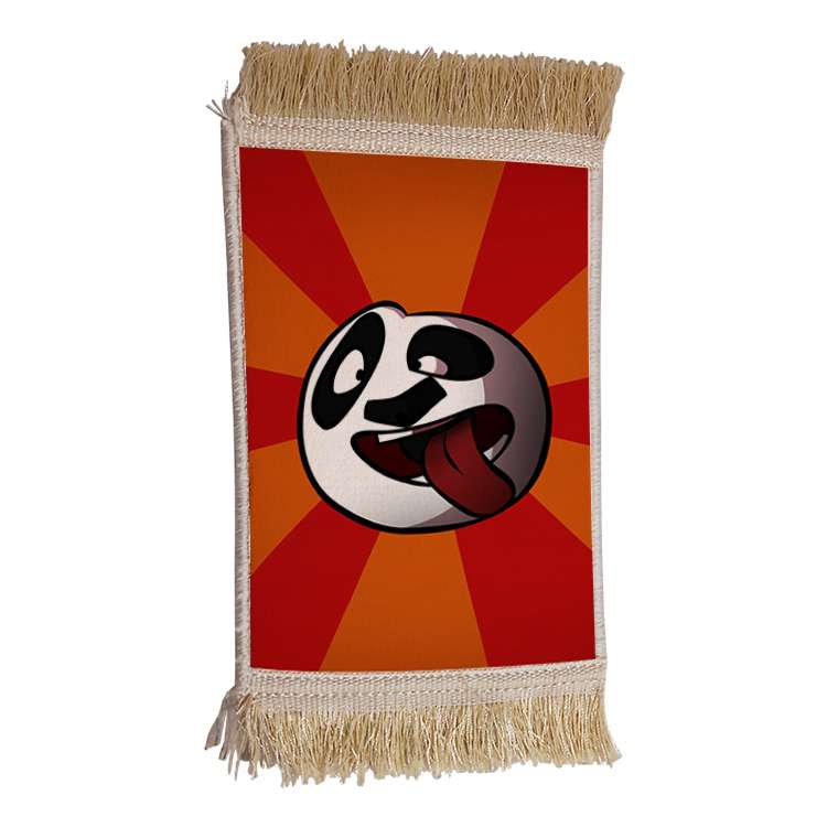 فرش ماشینی دیوارکوب مدل پاندا کونگ فو کار کد 44